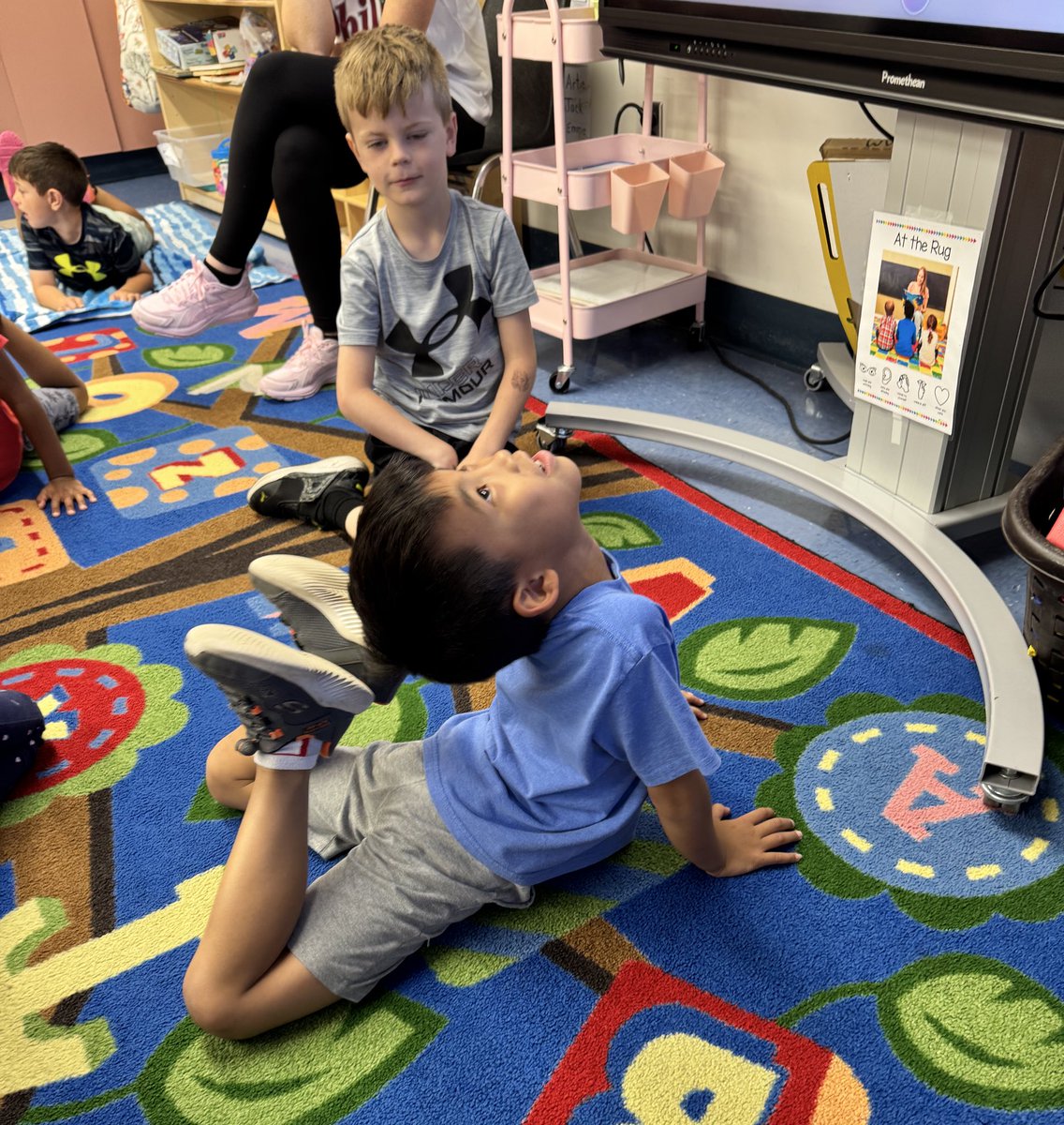 ABC Yoga with our Preschool and Kindergarten Cheetahs 🐆 to kick off Central’s first Wellness Week! <a href="/CentralES1/">Central ES</a> <a href="/MrsAviles0328/">Mrs. Aviles</a> <a href="/HaddonSchools/">Haddonfield Schools</a>