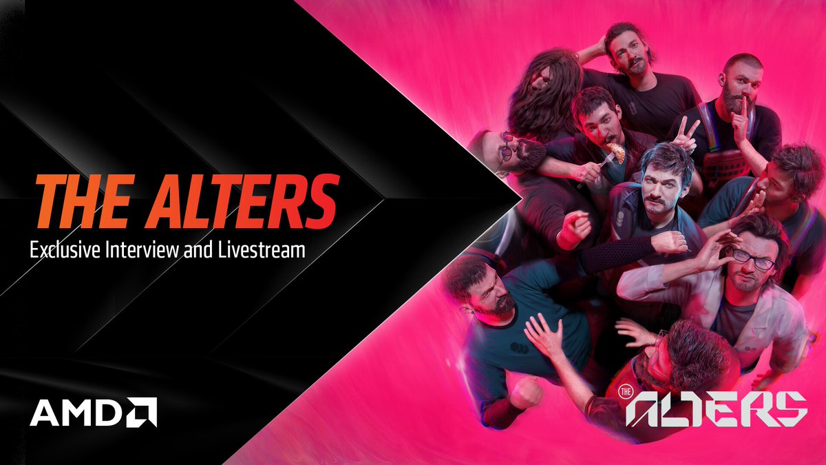 AMD Gaming (@amdgaming) on Twitter photo Are you to meet #TheAlters?
Join us and <a href="/11bitstudios/">11 bit studios | The Alters RELEASE DATE REVEALED</a> this Friday, June 6th at 12pm ET as we stream The Alters ahead of it's release on June 13th! We'll be showing off FSR 4, Twitch Voting Integration and more!
See you on Twitch! bit.ly/3ZMl5CF Are you to meet #TheAlters?
Join us and <a href="/11bitstudios/">11 bit studios | The Alters RELEASE DATE REVEALED</a> this Friday, June 6th at 12pm ET as we stream The Alters ahead of it's release on June 13th! We'll be showing off FSR 4, Twitch Voting Integration and more!
See you on Twitch! bit.ly/3ZMl5CF