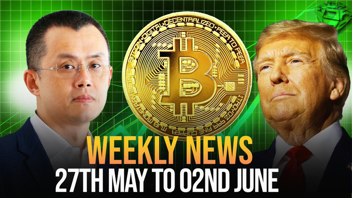 FROM 🇺🇸SEC dropping lawsuit against Binance and CZ. TO Trump Media  officially signing a $2.32 billion deal to purchase #Bitcoin A lot has  happened on #crypto Twitter. Give me 2 minutes, and