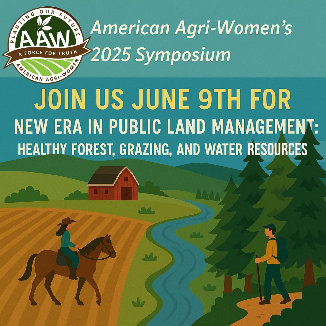 Answers to pivotal questions about our nation’s food and fuel security are only a week away at the AAW Symposium, “New Era in Public Land Management: Healthy Forest, Grazing, and Water Resources.”  Click here buff.ly/u2717WT  to register before it closes this Wednesday.