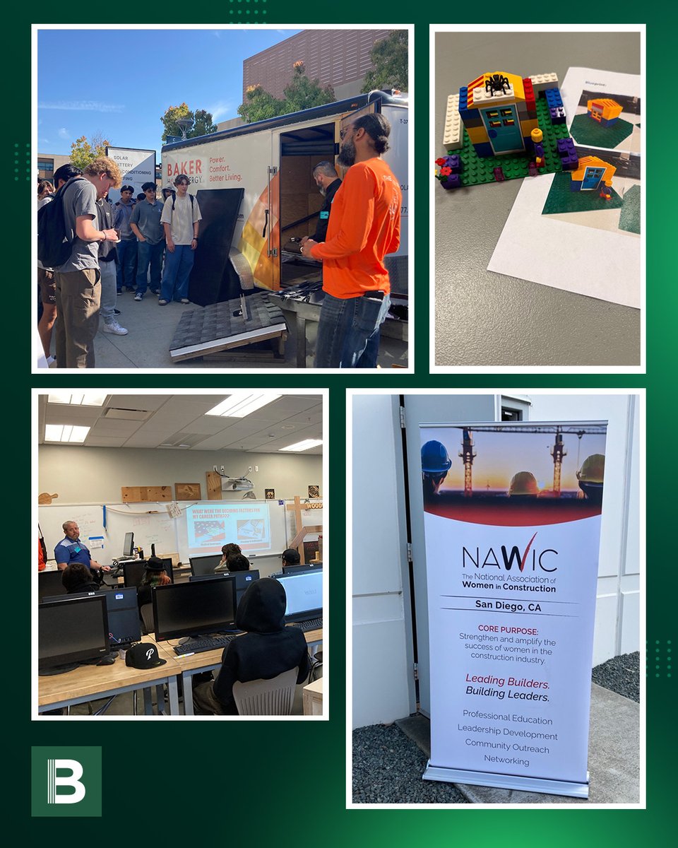 Baker Women in Construction delivered the final presentation of the 2025 school year at San Marcos High School.

#NAWIC #WomenInConstruction #LeadershipInAction #Teamwork #BakerElectric #EfficiencyInConstruction
