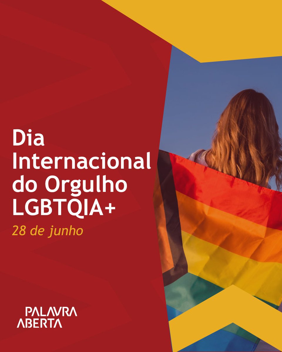 O Dia do Orgulho LGBTQIA+ é um marco na luta por direitos, igualdade e respeito.

Não é sobre privilégio: é sobre existir com dignidade. Isso é fundamental em qualquer democracia.

Respeite todas as formas de amor!