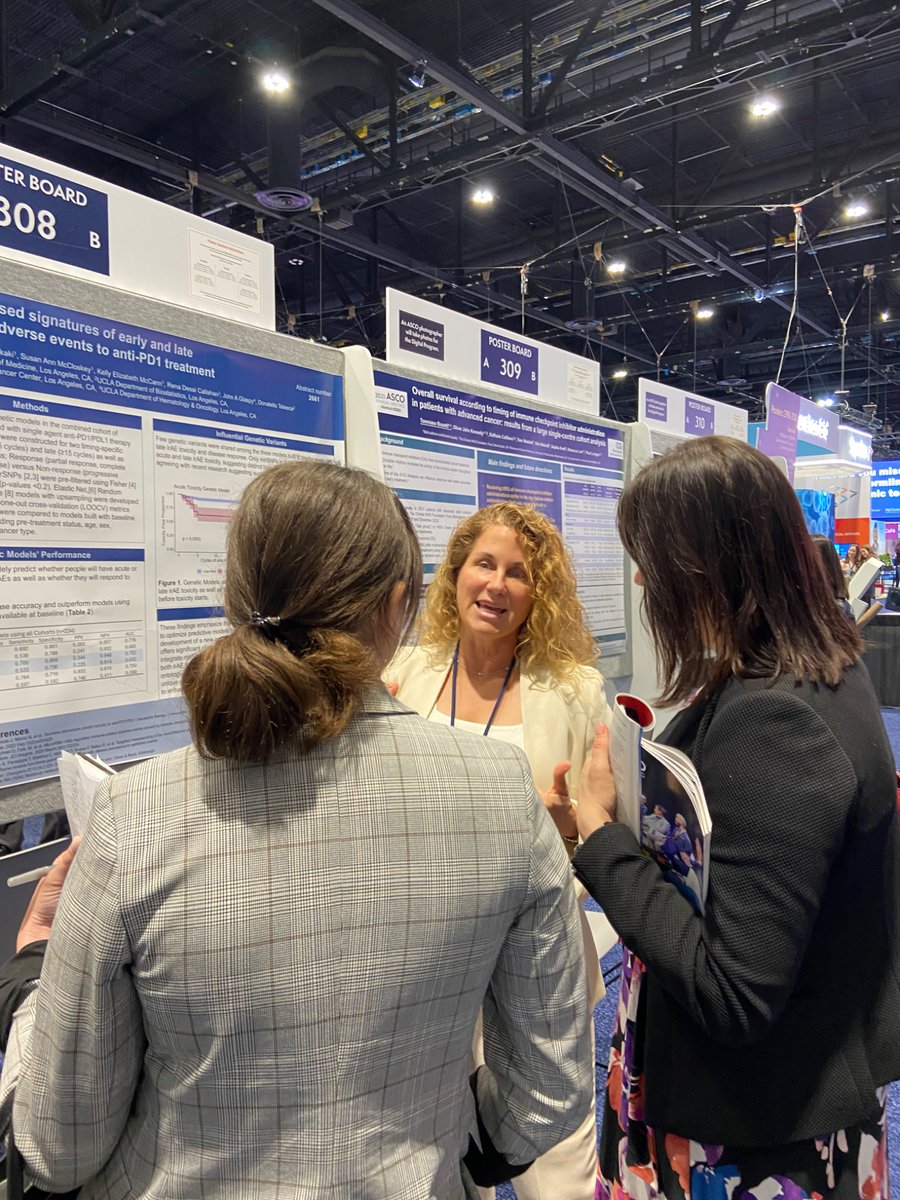 Dr. Joanne Weidhaas engaging with attendees at #ASCO25!

Discussing microRNA-based approach to predicting immunotherapy toxicity. 

#Oncology #Immunotherapy #Genomics #ASCO2025 #miradx