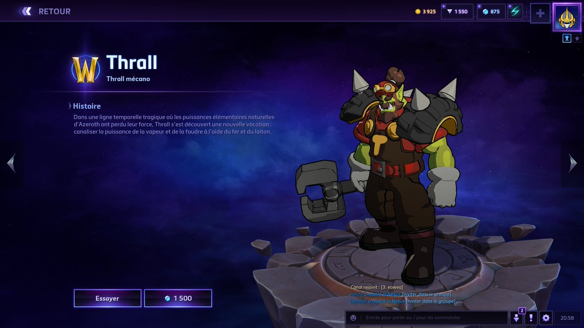 C'est trop en fait le skin Fortnite Thrall sur Heroes 🔥🔥🔥