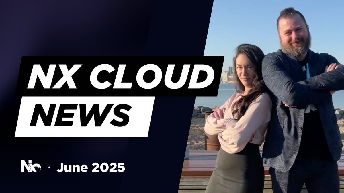 Nx (@nxdevtools) on Twitter photo Get ready for the Nx Cloud News Report - June 2025 edition.
🧠 Assignment rules
🚀 Docker registry mirroring
📊 Agent utilization visualization to find CI bottlenecks
⚡ Sneak peek at Nx Local Agents
From Amsterdam, your hosts <a href="/jeffbcross/">Jeff Cross</a> & <a href="/nixcodes/">Nicole Oliver</a> Get ready for the Nx Cloud News Report - June 2025 edition.
🧠 Assignment rules
🚀 Docker registry mirroring
📊 Agent utilization visualization to find CI bottlenecks
⚡ Sneak peek at Nx Local Agents
From Amsterdam, your hosts <a href="/jeffbcross/">Jeff Cross</a> & <a href="/nixcodes/">Nicole Oliver</a>