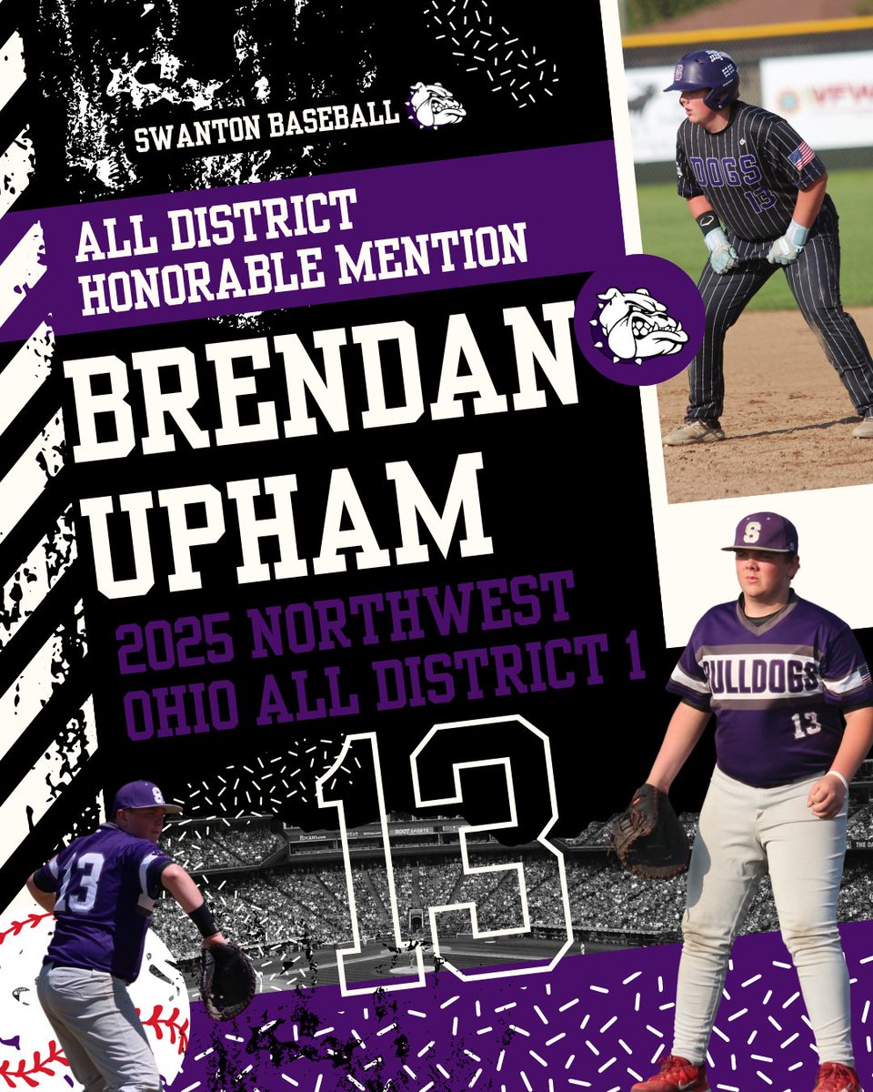 All District Awards
Honorable Mention - Brendan Upham