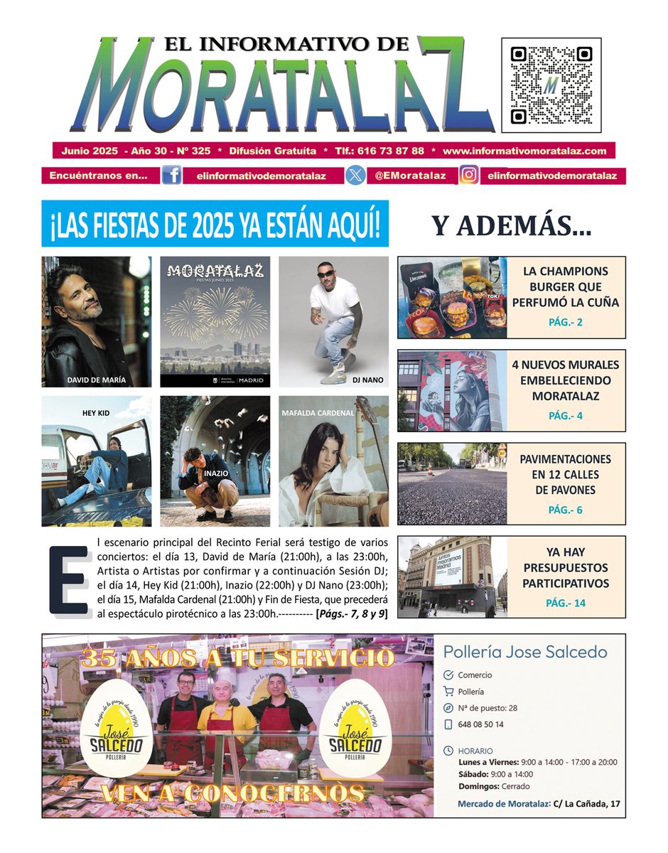 El Informativo de Moratalaz tweet media