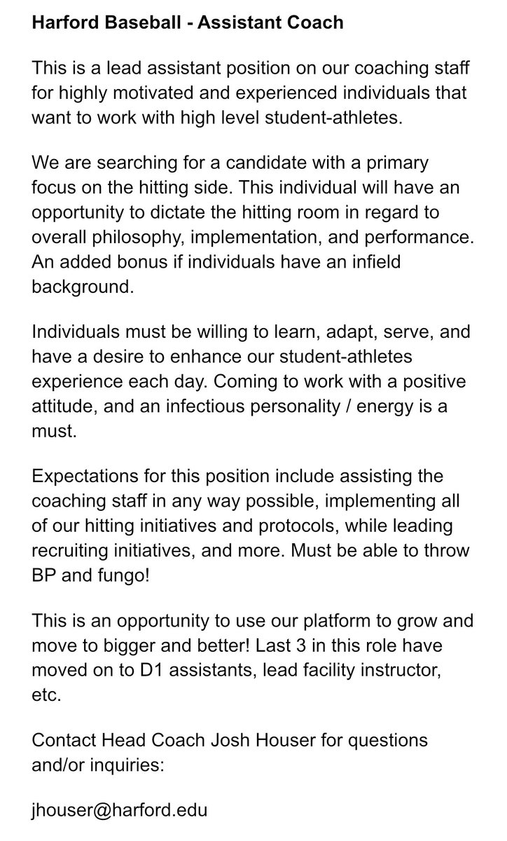 WE ARE HIRING! 

Info below ⬇️
