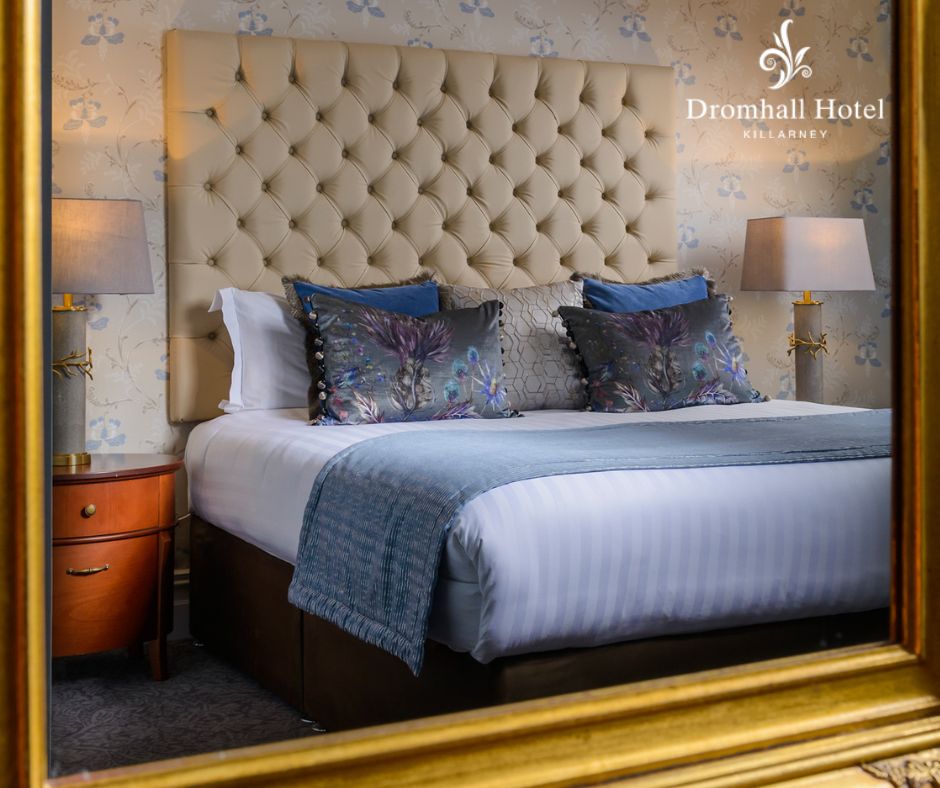 DromhallHotel's tweet photo. Enjoy 10% off two nights B&amp;B or 15% off three nights B&amp;B rates. Selected dates &amp; limited availability – summer waits for no one!

Dromhall - Book direct for the best value under the sun &amp; your perfect summer getaway.

#dromhall #bankholidayvibes #specialoffers #killarney https://t.co/8I4beAqYSW