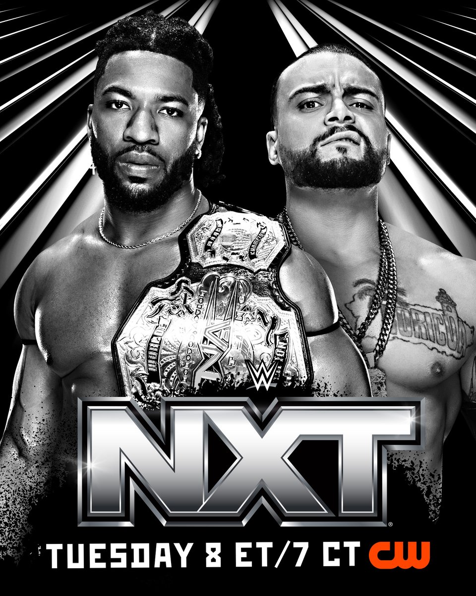 WWE NXT (@wwenxt) on Twitter photo This is going to be good.
<a href="/_trickwilliams/">Trick Williams</a> defends the <a href="/ThisIsTNA/">TNA Wrestling</a> World Championship against <a href="/Santana_Proud/">Mike SANTANA🇵🇷</a> TOMORROW on #WWENXT!
📺 8ET/7CT on <a href="/TheCW/">The CW</a> This is going to be good.
<a href="/_trickwilliams/">Trick Williams</a> defends the <a href="/ThisIsTNA/">TNA Wrestling</a> World Championship against <a href="/Santana_Proud/">Mike SANTANA🇵🇷</a> TOMORROW on #WWENXT!
📺 8ET/7CT on <a href="/TheCW/">The CW</a>