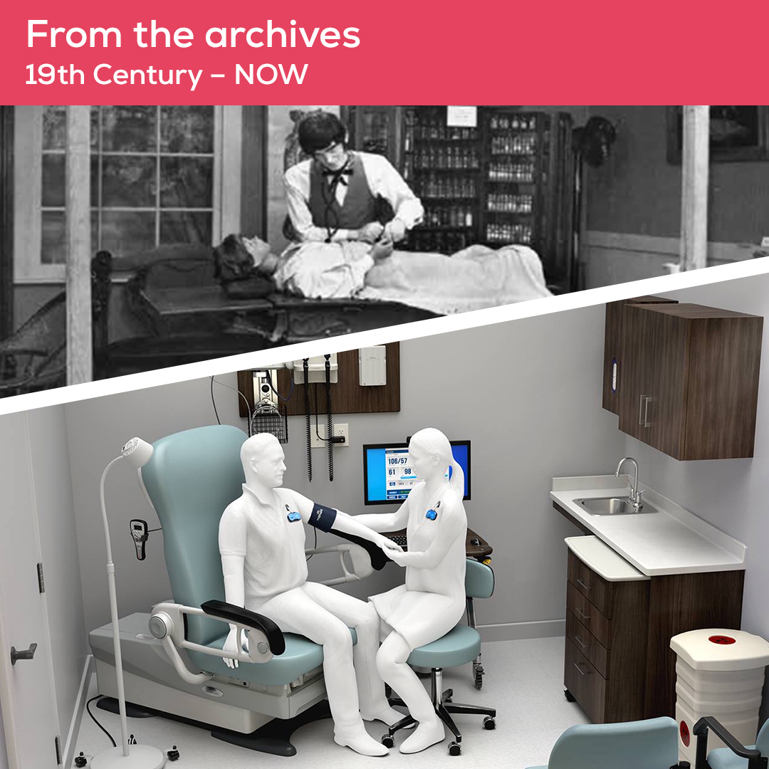 From the 19th-century exam room to today’s modern Midmark-designed environments, we reflect on how innovation has transformed the healthcare experience.

#HealthcareInnovation #DesigningBetterCare