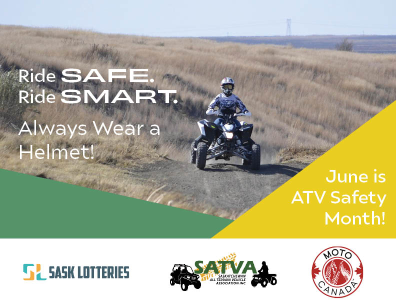 InfoSatva's tweet photo. June is ATV Safety month. We're hoping everyone has memorable experiences riding their ATV with friends and family. And as always #RideSafeRideSmart https://t.co/zctKX4puQd