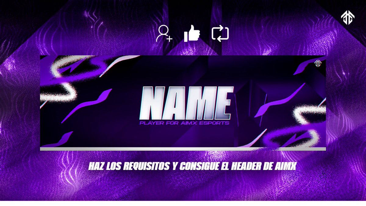 ¿Te gustaría tener el header oficial de AimX? 🤨

• Dale like al post ❤️
• RT a este post ♻️
• Únete a nuestro Discord ( BIO ) 🟣
• Comenta 2 amigos 💬

<a href="/JaimeVisuals/">AimX JaimeVisuals Vex</a> los estará entregando por comentarios 🤝