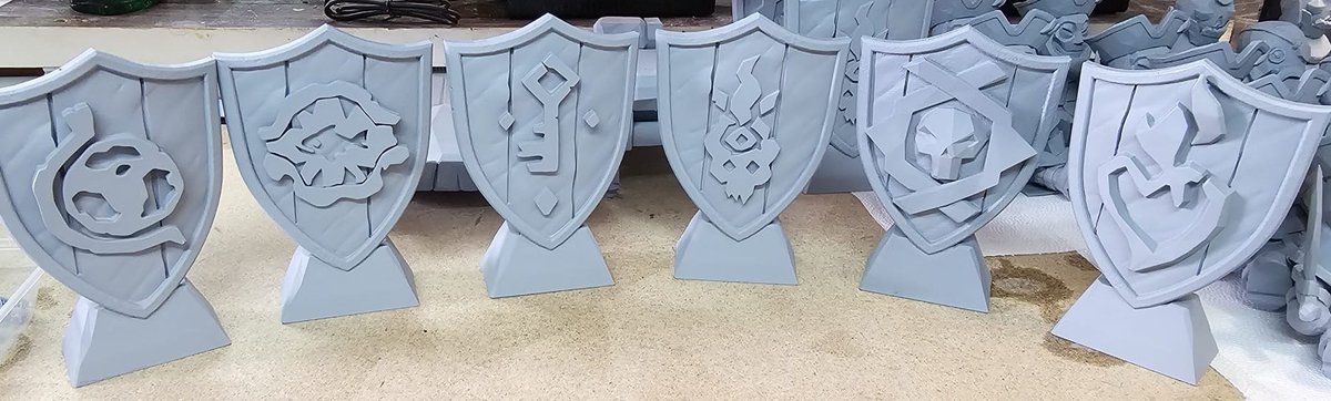 ✨️Schedule for this week!✨️

Back this week with crafty streams, Sea Of Thieves and game showcases! I'm painting some NEW and these will be going exclusively to SoTFest! 😍 
#SeaOfThieves #BeMorePirate