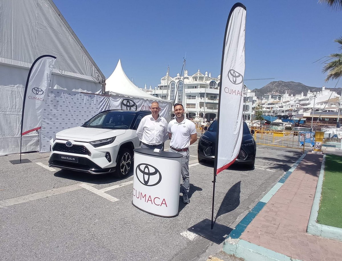Este fin de semana hemos disfrutado de la Feria del Marisco en el Puerto Deportivo de Benalmadena como patrocinadores.

#Marisco #Benalmadena #Toyota