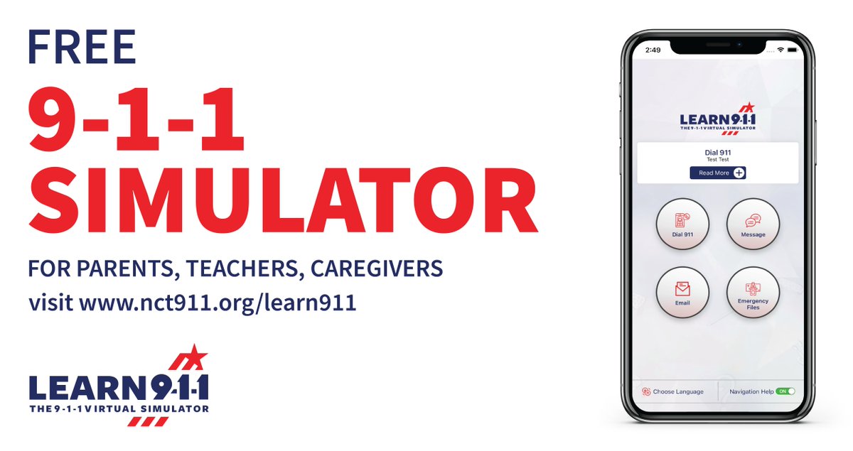 What better way to continue education over the summer than by experiencing it firsthand? Try our free 9-1-1 simulator and share it with someone you know! #911Education #Summer