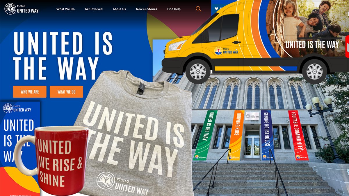 Big News Today! We're feeling refreshed and ready for action with our new brand look! 

“United is the Way” invites all people and communities to take action and make a bigger impact, together &gt;&gt; loom.ly/OvtJ9JA

#unitedistheway