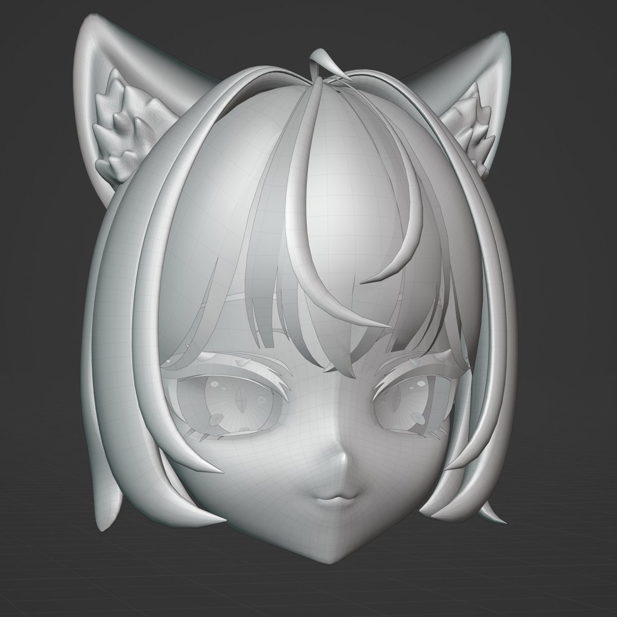 Maybe it's a fox, not a cat 🤔

WIP