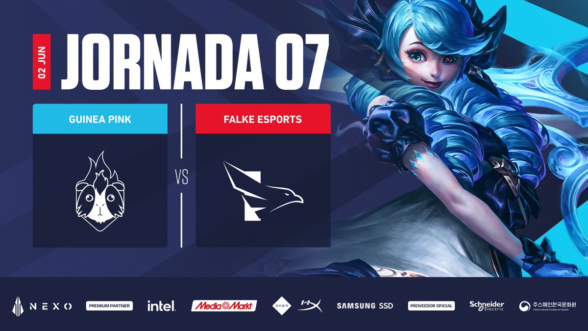 SomosLaTormenta's tweet photo. ¡Último partido de la #LigaNexo7!

⚡@GuineaPinkClub vs @FALKE_EC

🎙️@Jackalsito y @luismicnk
📺https://t.co/CshsNf6Kzg https://t.co/uPIYhq4cmi