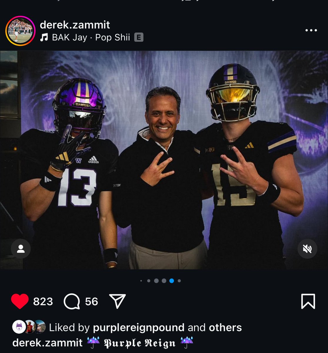 Matt Steinlein (@life_of_stein) on Twitter photo Coach Fisch with QB commit Derek Zammit and WR target Vance Spafford during their official visit to Washington last weekend (from Zammit’s IG).
Need <a href="/vance_spafford/">Vance Spafford 4⭐️</a> to be a Husky! Coach Fisch with QB commit Derek Zammit and WR target Vance Spafford during their official visit to Washington last weekend (from Zammit’s IG).
Need <a href="/vance_spafford/">Vance Spafford 4⭐️</a> to be a Husky!