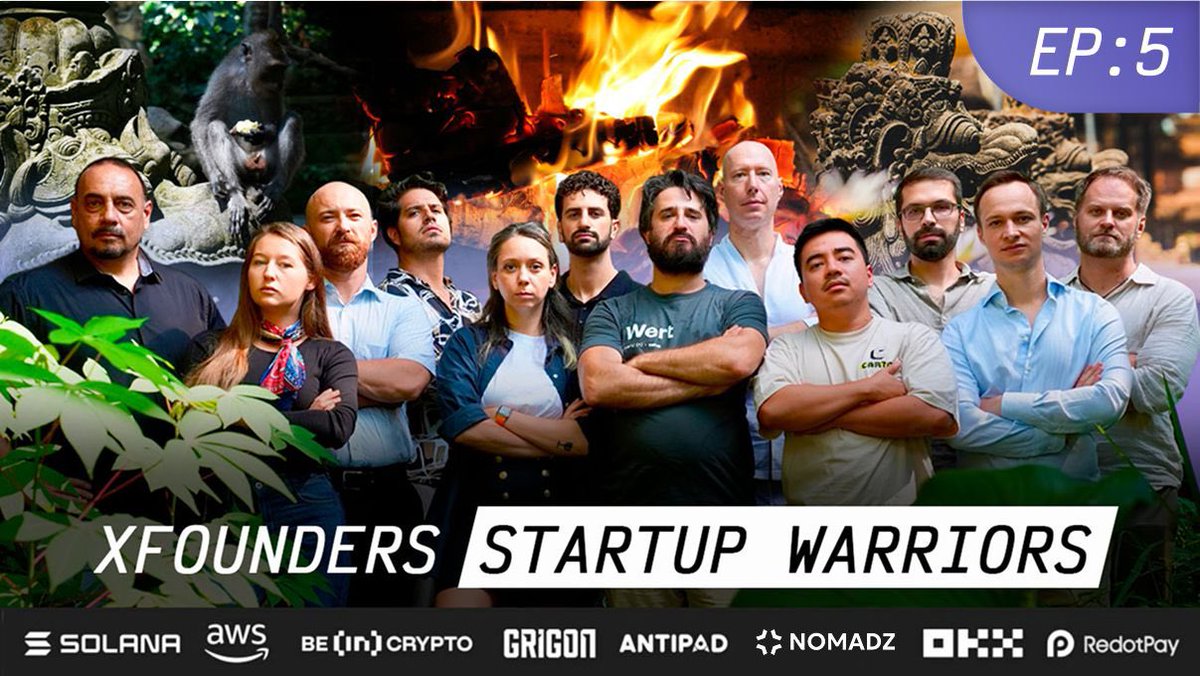 BeInCrypto (@beincrypto) on Twitter photo 🔥 <a href="/XFounders_camp/">XFounders Bootcamp & Startup Reality</a> Startup Warriors — Episode 5 of Startup Warriors has landed and the heat is real
Grigory Gonastarev, founder of GriGon, puts founders through a no-nonsense tokenomics audit. Sharp questions, brutal honesty — let’s see whose models can handle the Web3 heat. 🔥 <a href="/XFounders_camp/">XFounders Bootcamp & Startup Reality</a> Startup Warriors — Episode 5 of Startup Warriors has landed and the heat is real
Grigory Gonastarev, founder of GriGon, puts founders through a no-nonsense tokenomics audit. Sharp questions, brutal honesty — let’s see whose models can handle the Web3 heat.