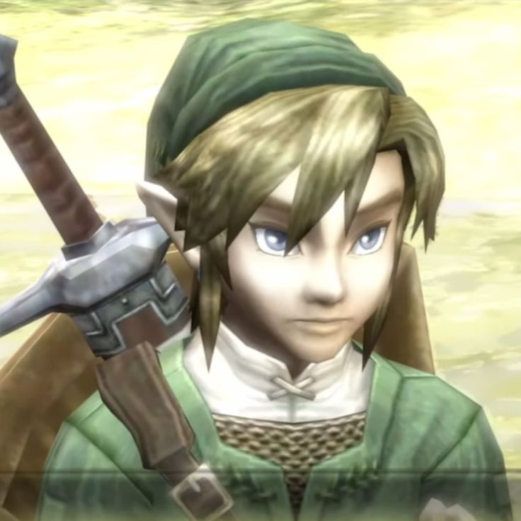 pikzel08's tweet image. Link is such a cinnamon roll in twilight princess, a literal puppy