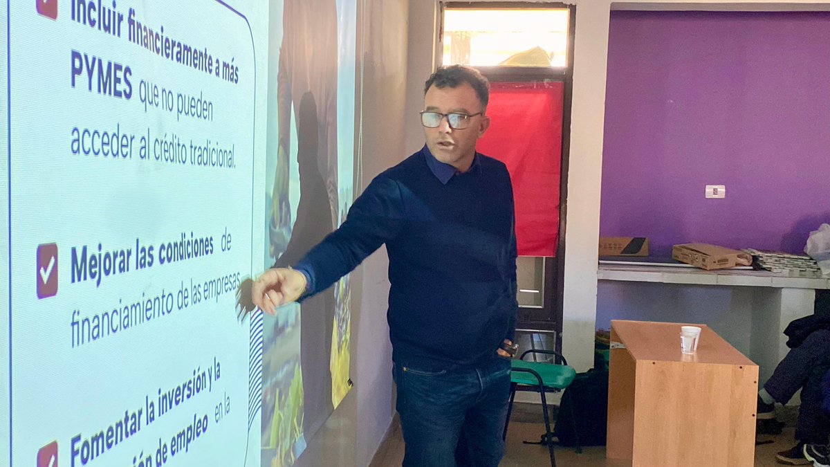 fogacat_'s tweet photo. Herramientas para crecer 📈

Visitamos Pomán y Andalgalá con el ciclo de charlas “Garantías que conectan” para informar, dialogar y despejar dudas sobre el financiamiento de las PyMEs. https://t.co/G2GXm78bIo