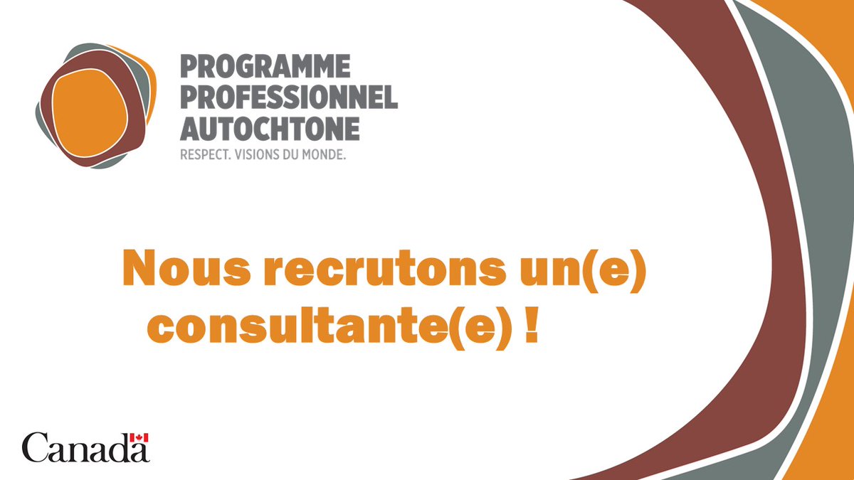 Nous recherchons un professionnel autochtone pour un contrat de consultation temporaire à l'Ambassade !

Envoyez un message à PANAMG@international.gc.ca si vous souhaitez recevoir plus d'informations.

Date de clôture : 22 juin 2025 à 23h59.