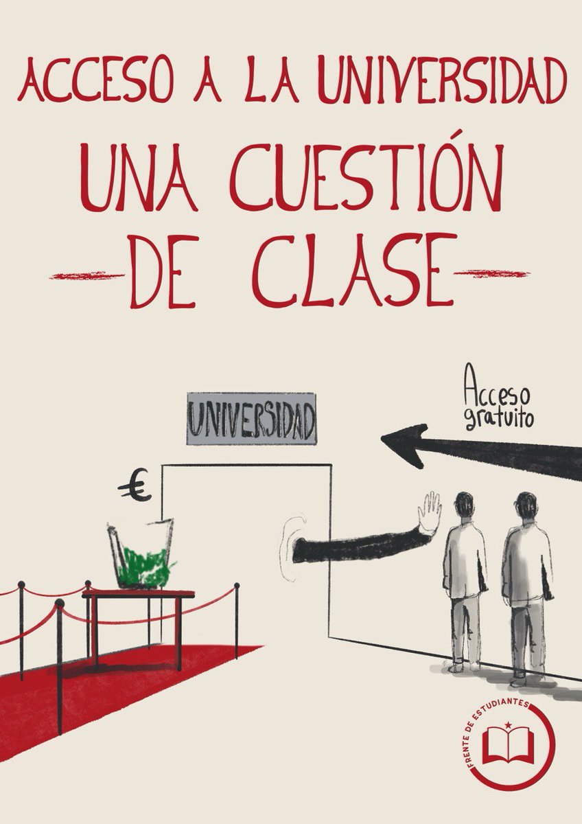 Durante estos días, miles de estudiantes de toda España se presentan a las Pruebas de Acceso a la Universidad. Como cada año, seguimos denunciando la selectividad como prueba segregadora y criba de clase.