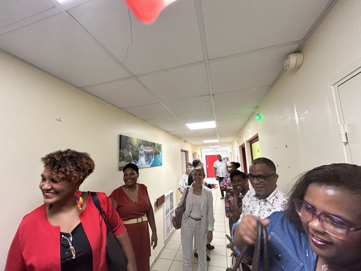 📸 Aujourdhui, visite d’une Délégation de la <a href="/CNSA_actu/">CNSA</a> au sein de l’EHPAD Saint-Hildegarde au Gros-Morne, en présence de l'<a href="/ArsMartinique/">@ARS_Martinique</a>  et de la <a href="/CTM_Martinique/">CTM</a> . 
#autonomie #handicap #personnesagées #parcours