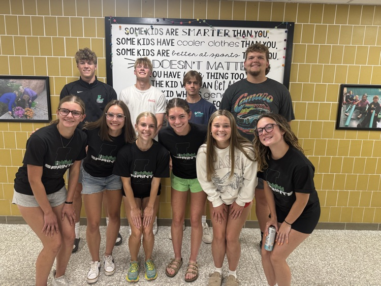 LHS state track and field and tennis participants violate Ripley Elementary School.  Good luck at the state meets!