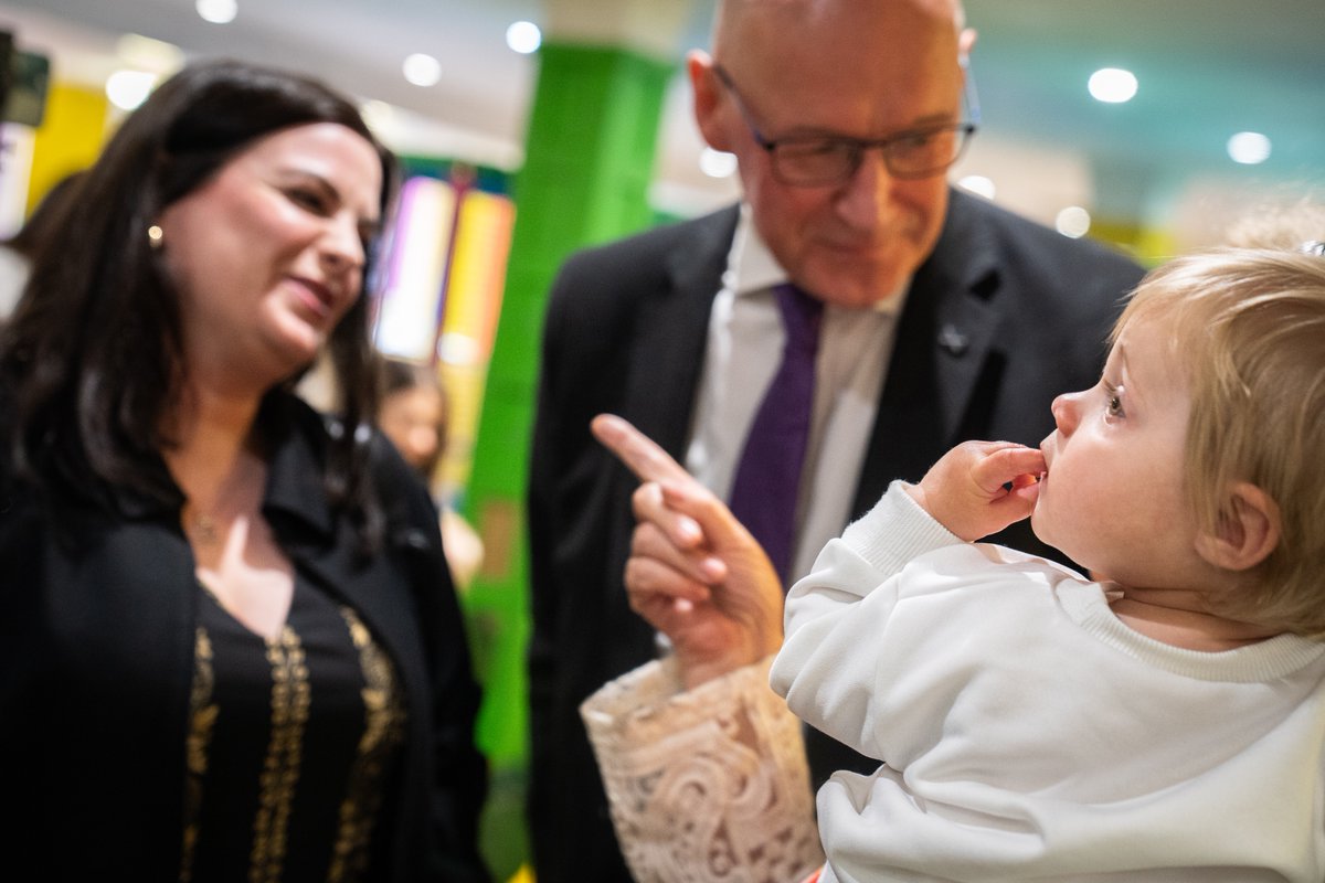 The SNP (@thesnp) on Twitter photo <a href="/JohnSwinney/">John Swinney</a> in Hamilton today with <a href="/KatyLoudonSNP/">Cllr Katy Loudon</a> visiting the wonderful Juniors Play Cafe, who do phenomenal work supporting families with meals, advice and a safe space.
While others try to distract with division and noise, we’re focused on building a better Scotland for the <a href="/JohnSwinney/">John Swinney</a> in Hamilton today with <a href="/KatyLoudonSNP/">Cllr Katy Loudon</a> visiting the wonderful Juniors Play Cafe, who do phenomenal work supporting families with meals, advice and a safe space.
While others try to distract with division and noise, we’re focused on building a better Scotland for the