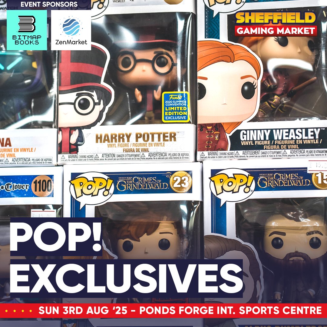 Video Game Market (@thevgmarket) on Twitter photo See what Pop! exclusives are on offer at Sheffield, from rare finds to limited editions you won’t want to miss! 🔎💎👾
🎟 eventbrite.co.uk/e/1335056924199
Event Sponsors
@Bitmap_Books 📚 linktr.ee/bitmapbooks
<a href="/zenmarket_en/">ZenMarket EN</a> 🗾 go.zenmarket.jp/replayevents
#SheffieldGamingMarket See what Pop! exclusives are on offer at Sheffield, from rare finds to limited editions you won’t want to miss! 🔎💎👾
🎟 eventbrite.co.uk/e/1335056924199
Event Sponsors
@Bitmap_Books 📚 linktr.ee/bitmapbooks
<a href="/zenmarket_en/">ZenMarket EN</a> 🗾 go.zenmarket.jp/replayevents
#SheffieldGamingMarket