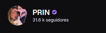 Hace tiempo que queria cambiarme el nombre en twitch, acá estamos. PRIN 💜