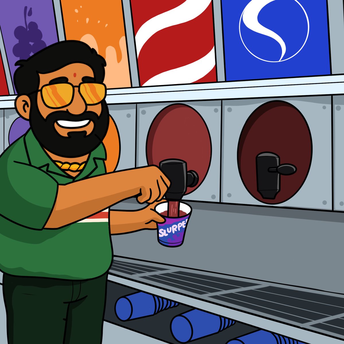 people ask what i do for work. i say “slurpee risk management”