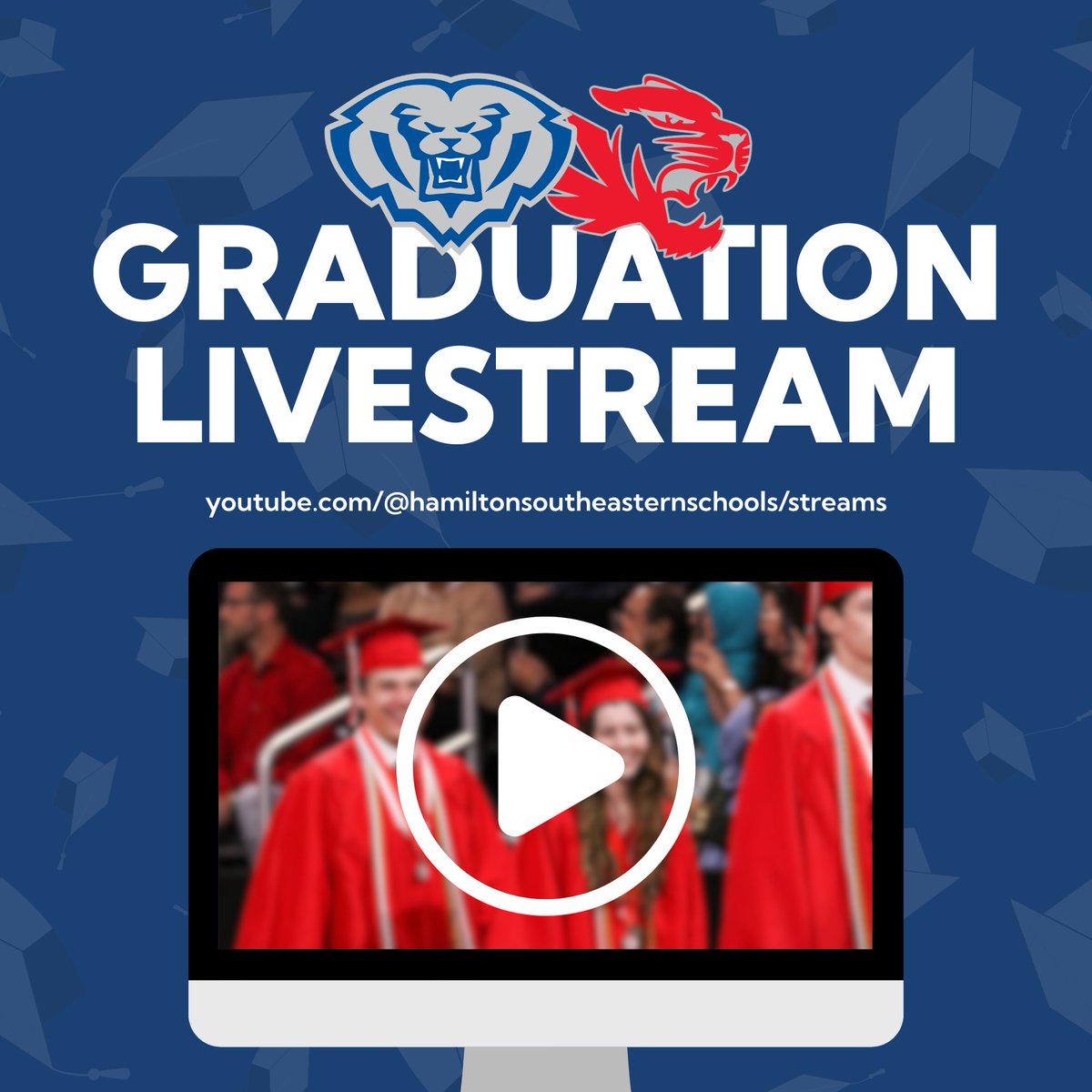 We're just days away from celebrating the Class of 2025! 🎓

All graduation details can be found on each high school's graduation page, and both commencement ceremonies will be livestreamed on YouTube. 

Check out the links below and plan ahead. We can't wait to celebrate the