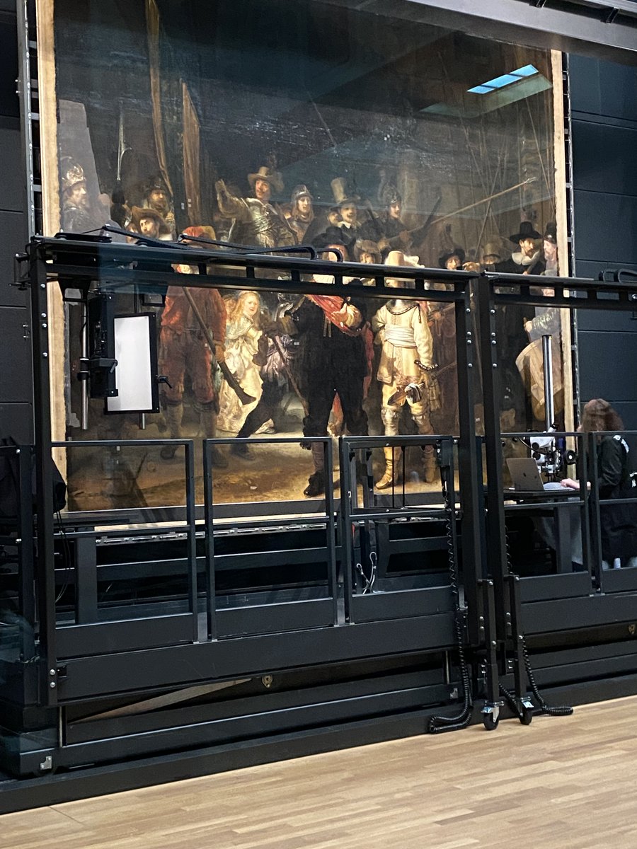 In middle school art class was required. I couldn't draw well enough, so to pass the class I did an oral report on Rembrandt. My blog "Rembrandt, The Night Watch &amp; Me" is now live. bit.ly/3Hoci3z #rembrandt #art