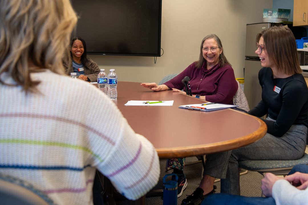 A new communication group this spring brought together Illinois speech-language pathologists and adults with aphasia for weekly chats. It was the “best hour” of everyone’s week. <a href="/SHSillinois/">Department of SHS @ Illinois</a>

Read the full story on our website: go.illinois.edu/aphasiagroup