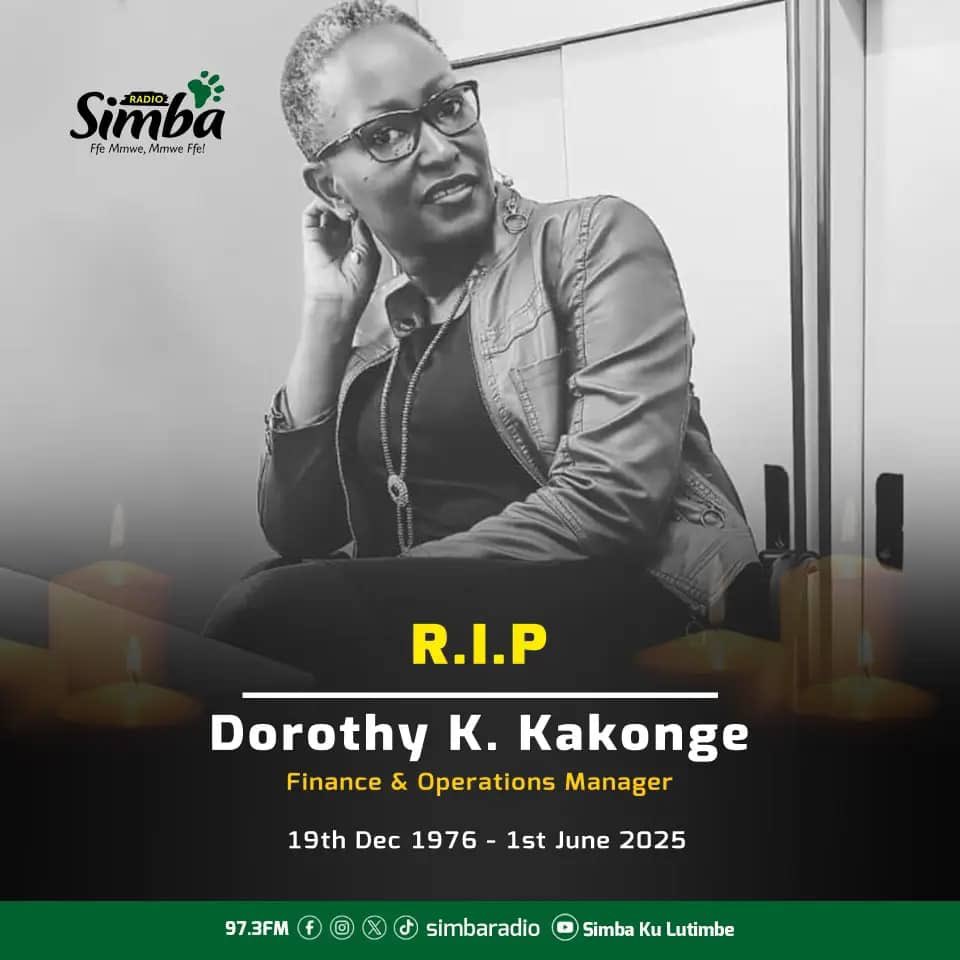 NAB Uganda (@nab_uganda) on Twitter photo We extend our deepest sympathies to <a href="/simbaradio/">Radio Simba - Ffe Mmwe - Mmwe Ffe!</a> family on the passing of your colleague Dorothy Kakonge.
Her loss is not only felt by Radio Simba but by the entire broadcasting community.
Our thoughts are with you.
May her soul rest in eternal peace.
Chairman NAB We extend our deepest sympathies to <a href="/simbaradio/">Radio Simba - Ffe Mmwe - Mmwe Ffe!</a> family on the passing of your colleague Dorothy Kakonge.
Her loss is not only felt by Radio Simba but by the entire broadcasting community.
Our thoughts are with you.
May her soul rest in eternal peace.
Chairman NAB