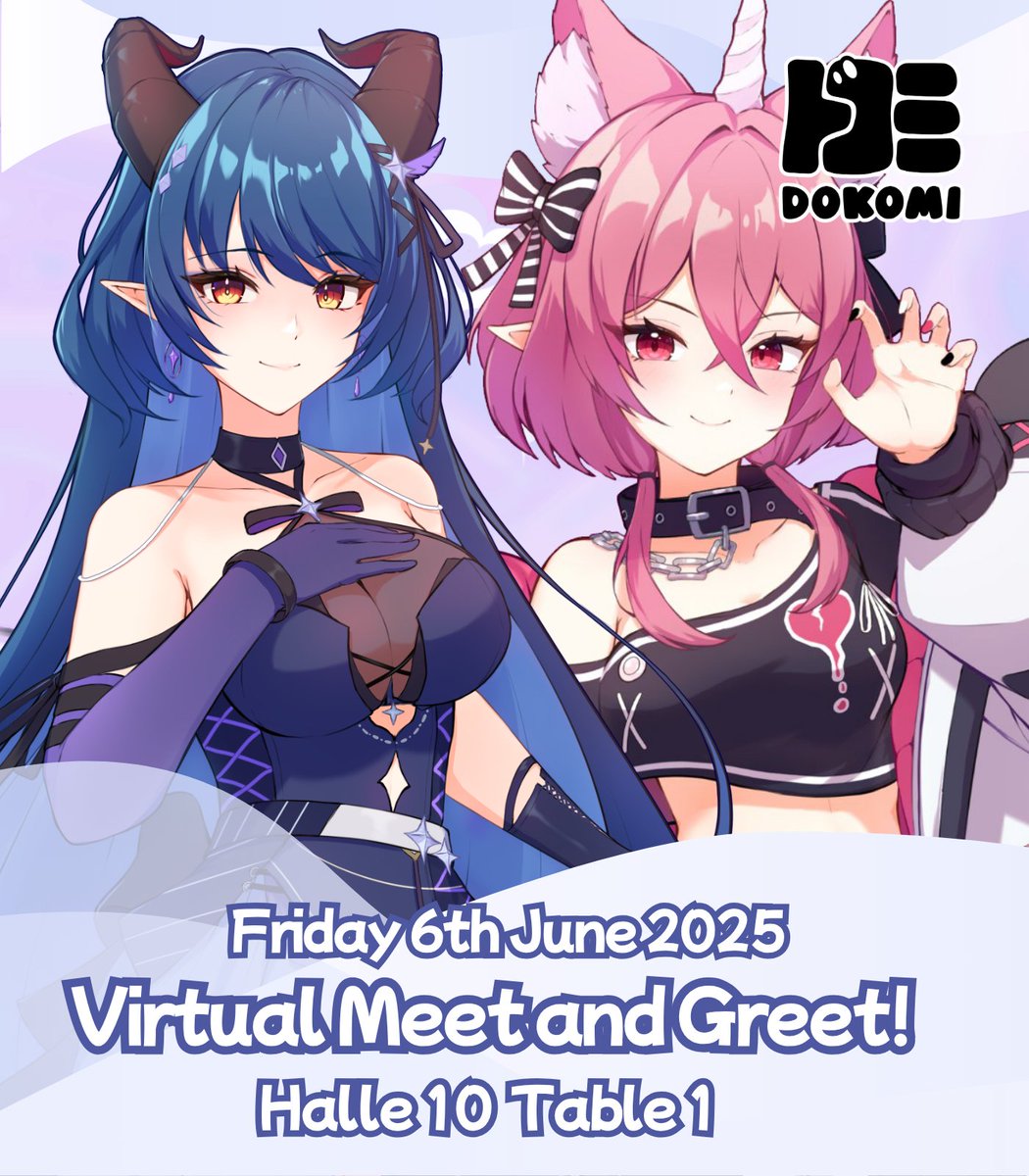 Lightmotif EN (@lightmotif_en) on Twitter photo Have you always wanted to meet <a href="/Laphipii/">Laphi🦄💔LIGHTMOTIF</a> and <a href="/XiulanLong/">Xiulan Long🐉🍋LIGHTMOTIF</a>?
This week at DoKomi, you’ll have the chance! ✨
Friday, June 6 – Meet & Greet, Table 1
⏰3:30 – 5:30 PM – Laphipi
⏰5:45 – 7:45 PM – Xiulan Have you always wanted to meet <a href="/Laphipii/">Laphi🦄💔LIGHTMOTIF</a> and <a href="/XiulanLong/">Xiulan Long🐉🍋LIGHTMOTIF</a>?
This week at DoKomi, you’ll have the chance! ✨
Friday, June 6 – Meet & Greet, Table 1
⏰3:30 – 5:30 PM – Laphipi
⏰5:45 – 7:45 PM – Xiulan