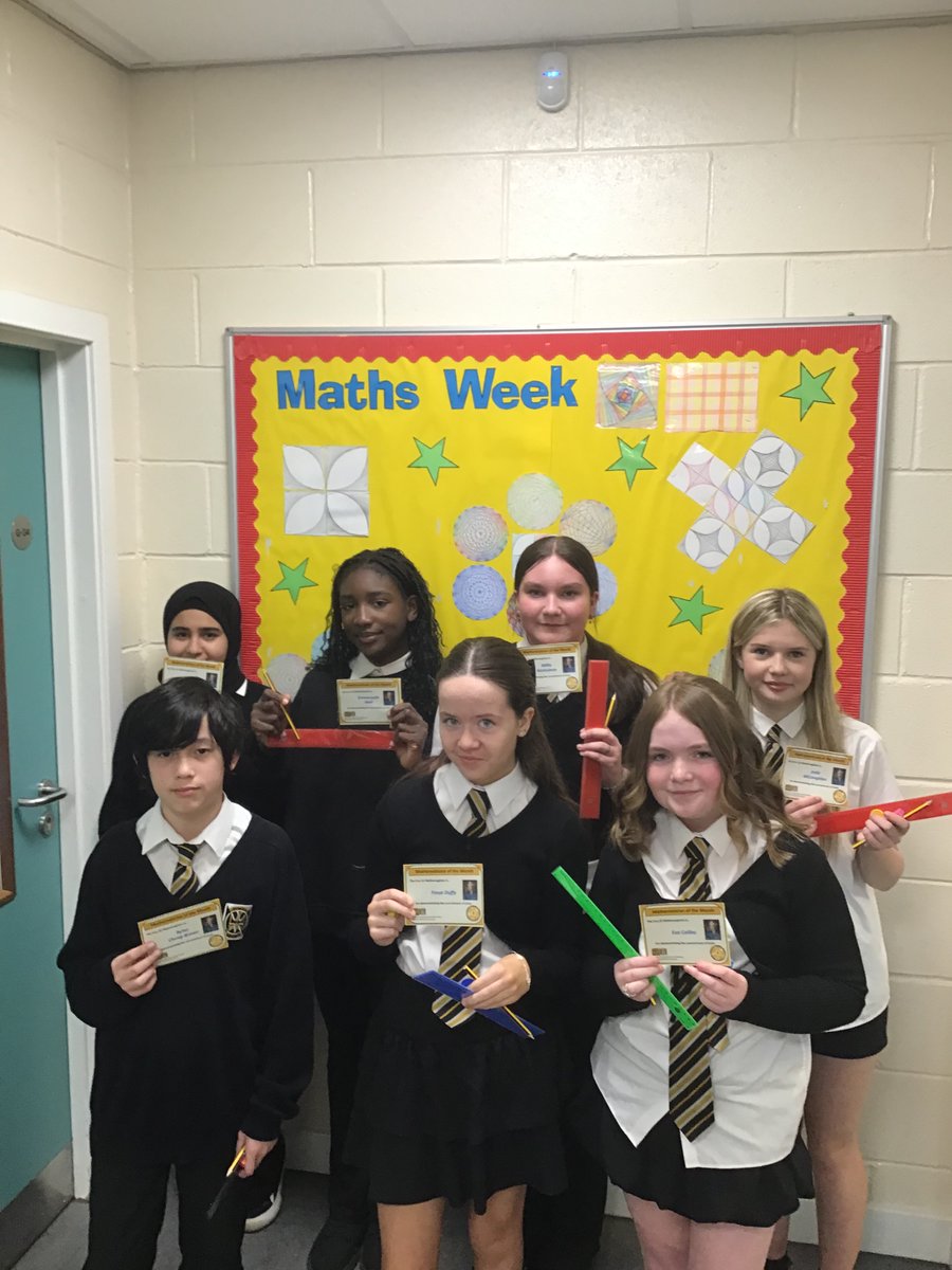 STA Maths Department (@sta_maths) on Twitter photo Our S1 (new S2) 🖤mathnificent💛 mathemagicians 🧮 of the month who were recognised for demonstrating the ⭐️commitment of Euler⭐️keep up the good work <a href="/StThomasAqSec/">St Thomas Aquinas</a> <a href="/Mr_Henry_STA/">⭐️Team S1⭐️</a> <a href="/MrsFarrellDHT/">Mrs Farrell STA</a> Our S1 (new S2) 🖤mathnificent💛 mathemagicians 🧮 of the month who were recognised for demonstrating the ⭐️commitment of Euler⭐️keep up the good work <a href="/StThomasAqSec/">St Thomas Aquinas</a> <a href="/Mr_Henry_STA/">⭐️Team S1⭐️</a> <a href="/MrsFarrellDHT/">Mrs Farrell STA</a>