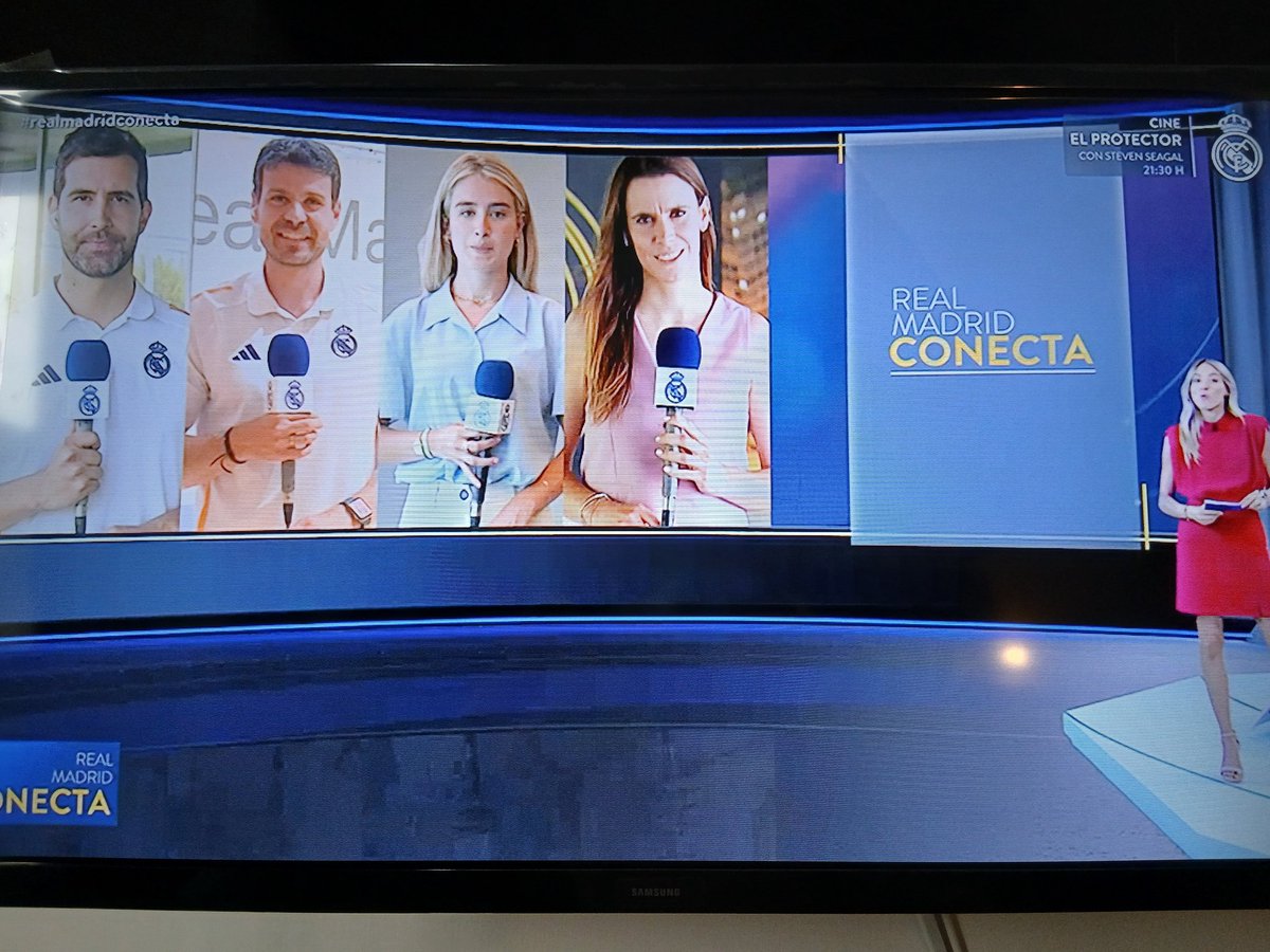 juanpicordero06's tweet photo. Gran edición del #realmadridconecta de inicio donde se recordó la figura de Don Santiago Bernabéu como el responsable de la grandeza del club enorme desempeño cracks @cristina_gullon @VCaleroM @baduillo @beapamu_ @elena_pdv Jesuses @JesusBengoechea #Alcaide @AmandaMorenoGF https://t.co/8gzBn4x8c7