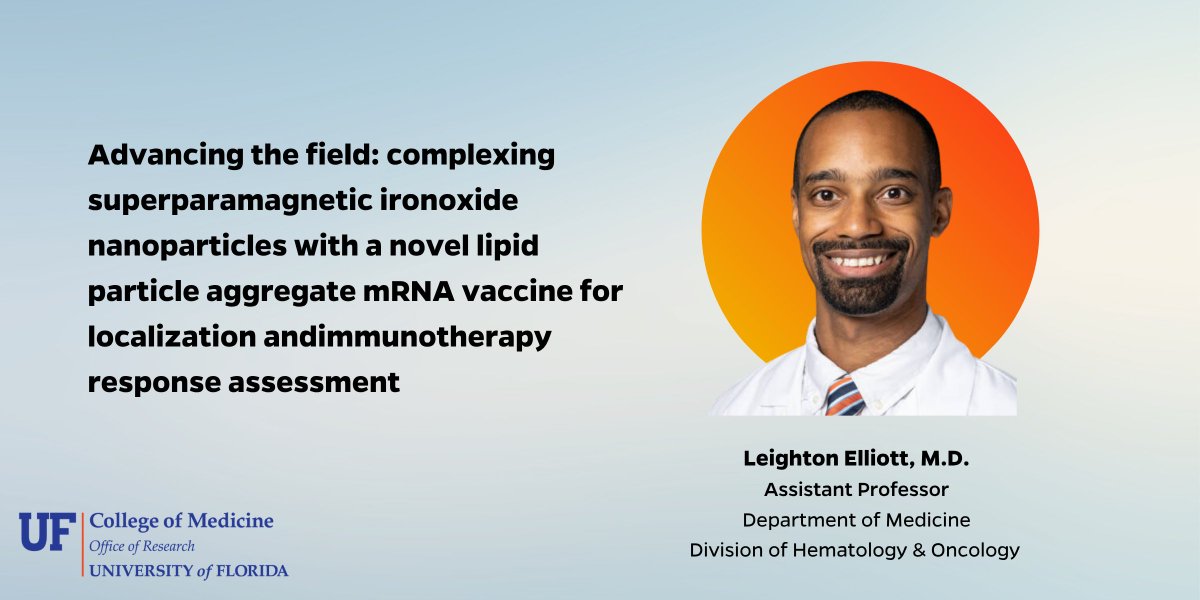 UF College of Medicine Office of Research (@ufmedresearch) on Twitter photo We are excited to announce the two <a href="/UFMedicine/">UF Medicine</a>-led 2025 ROSF project awardees, Drs. Leighton Elliott, M.D., and Sergio Duarte, Ph.D. They, alongside several COM-Co PIs, received funding from UF Research for cross-college, multidisciplinary research projects. Story coming soon! We are excited to announce the two <a href="/UFMedicine/">UF Medicine</a>-led 2025 ROSF project awardees, Drs. Leighton Elliott, M.D., and Sergio Duarte, Ph.D. They, alongside several COM-Co PIs, received funding from UF Research for cross-college, multidisciplinary research projects. Story coming soon!
