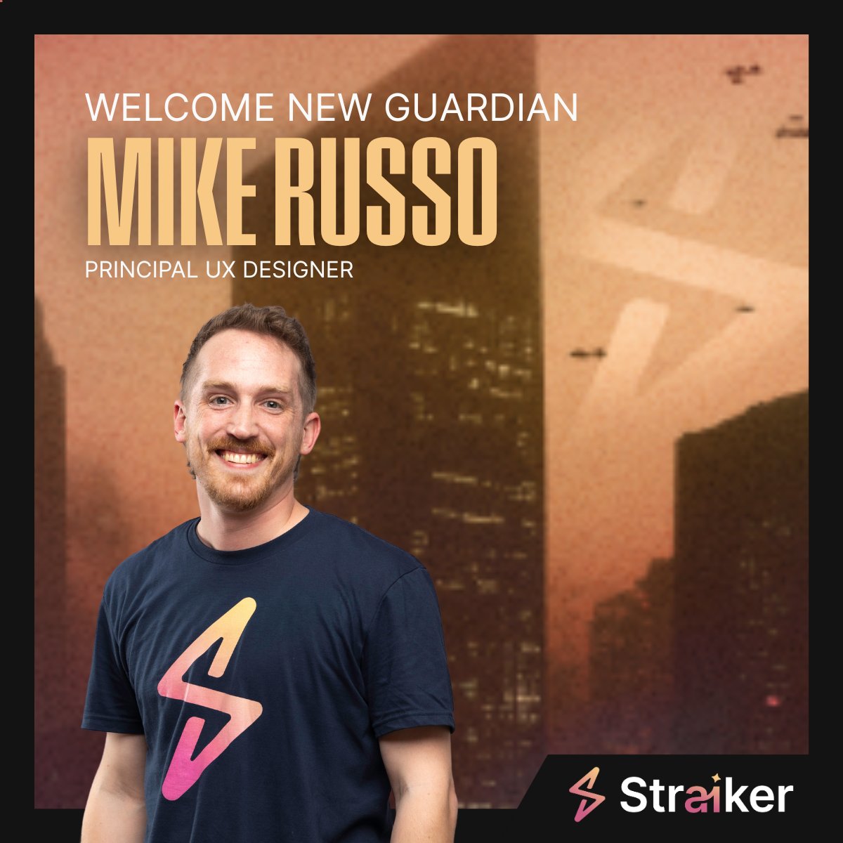 Welcome new guardian, Mike Russo, to <a href="/straikerai/">Straiker</a> 🚀💥 Mike joins us as a Principal UX Designer. 

#AI #Cybersecurity #AISecurity #AgenticAI #OffensiveSecurity #CyberInnovation #StopAutonomousChaos #StraikerDefendAI #StraikerAscendAI