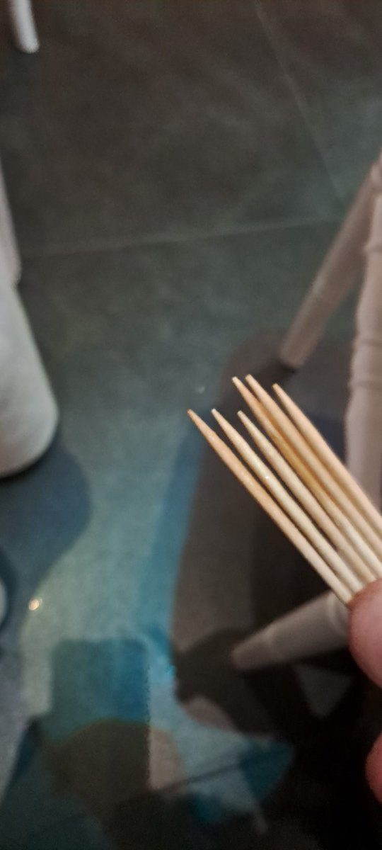At junior prom, no bitches, probably no friends too, but what's important to me are my 6 toothpicks that I proudly put in my mouth