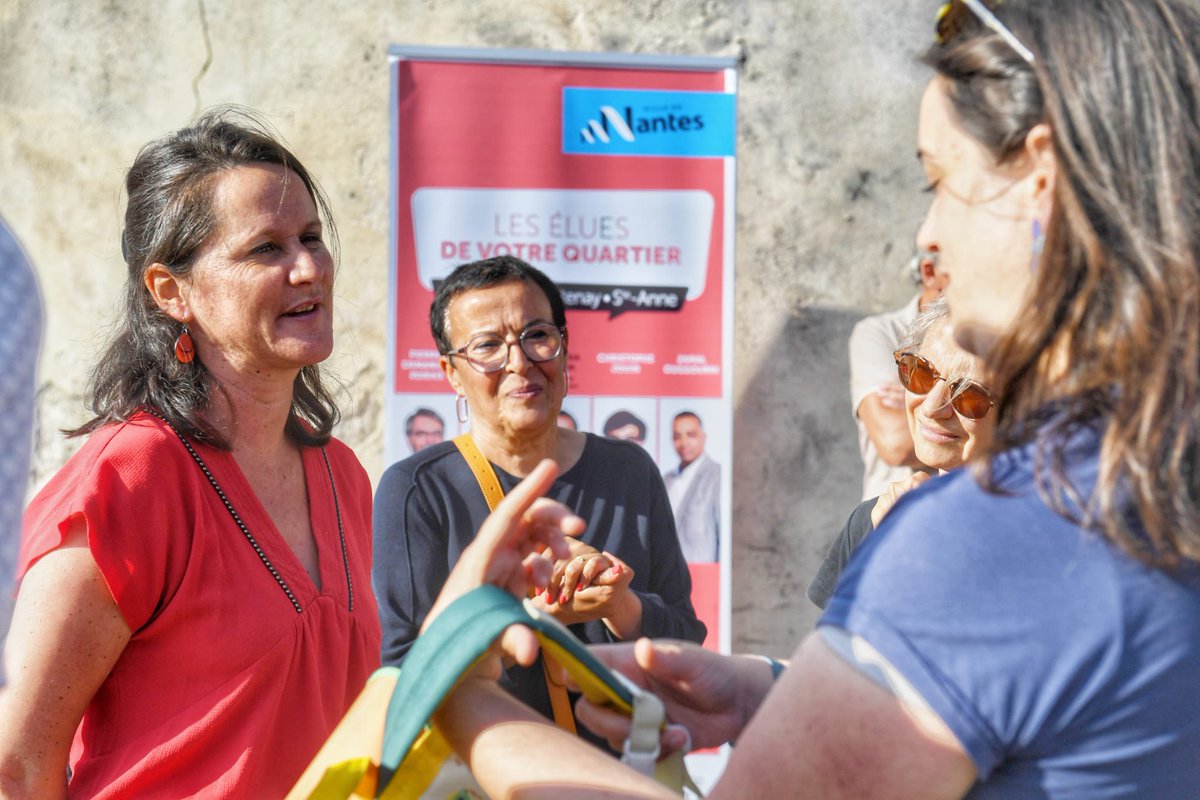 À la rencontre des habitantes et habitants de Bellevue, Chantenay Sainte-Anne ce soir pour échanger notamment autour de l’aménagement du quartier, de la proximité, de la santé et présenter le bilan des engagements pris en 2020.