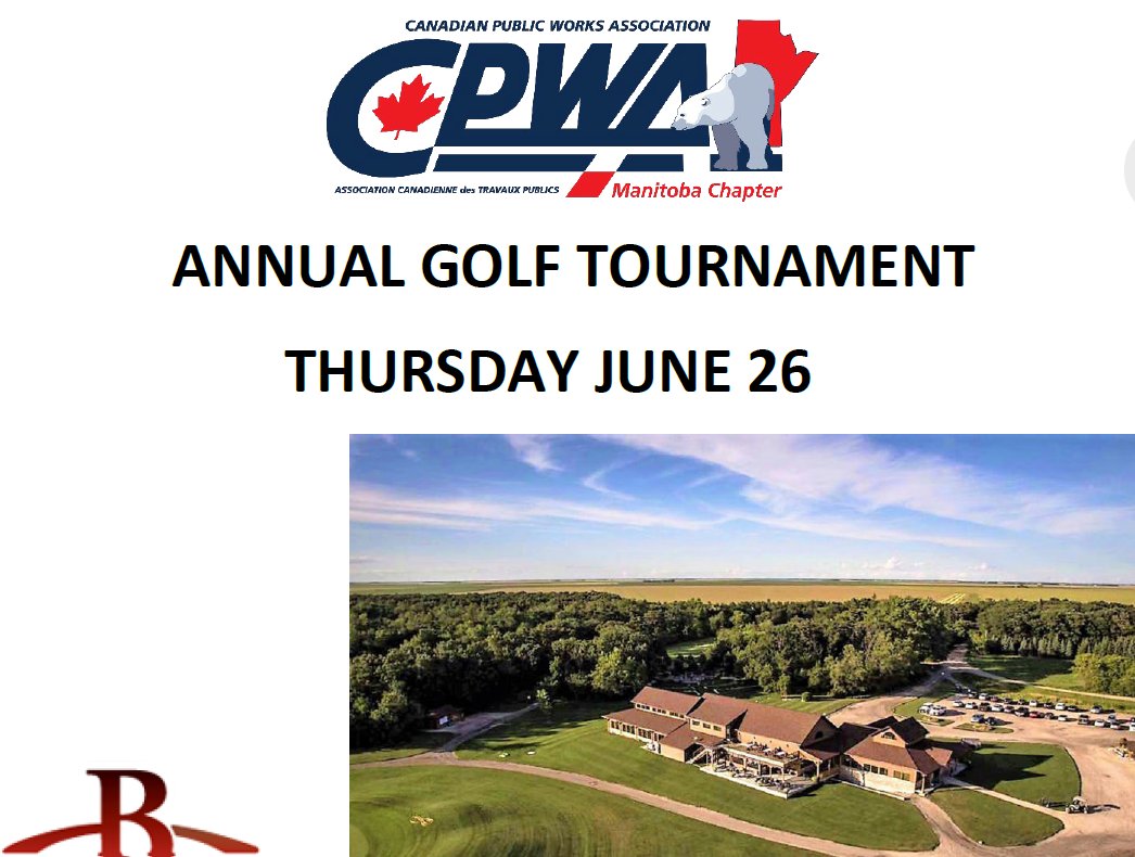 Come join us at our Annual Golf Tournament in support of our Red River College Scholarship program. The tournament is June26 at Bridges Golf course. Follow the link below to register and become a sponsor.