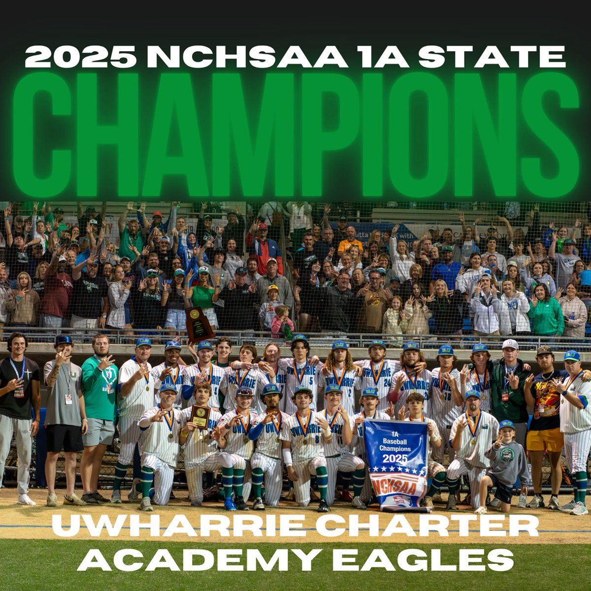 3 Peat State Champs! Let’s Go!!!!