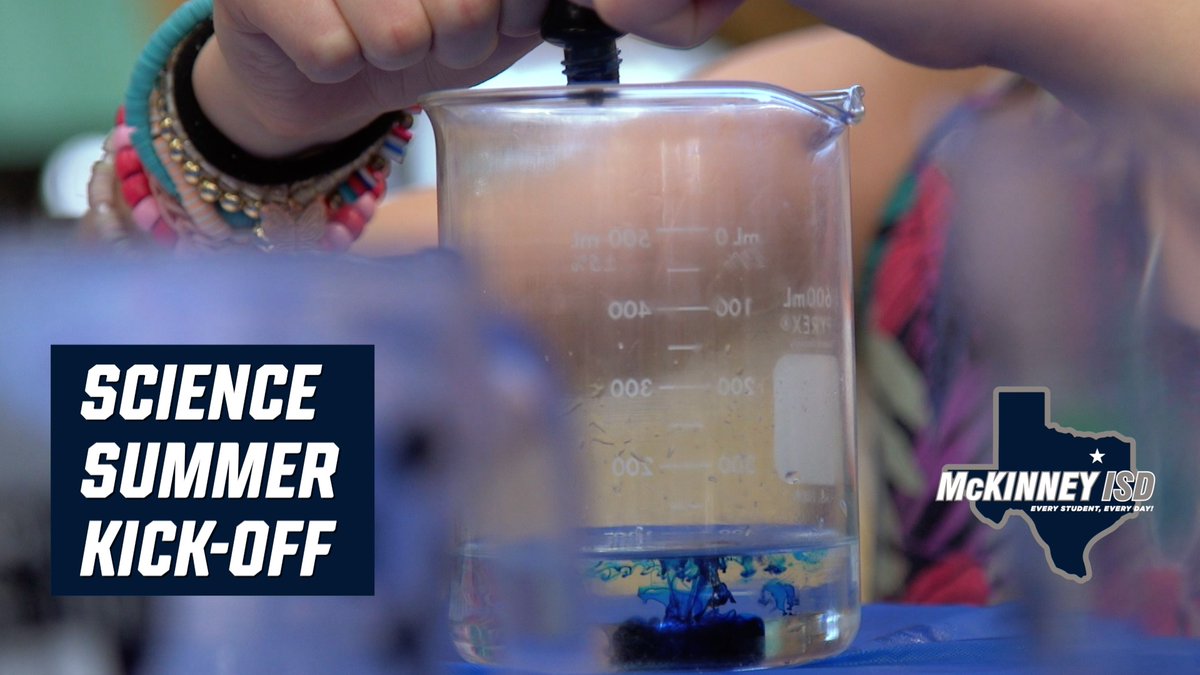 This past Saturday, several students from Kelly Daescu’s AP science classes transformed the McKinney High School cafeteria into one large science lab so that elementary students and their parents could experience: Science Summer Kick-Off.
See video: tinyurl.com/mv2b33ea