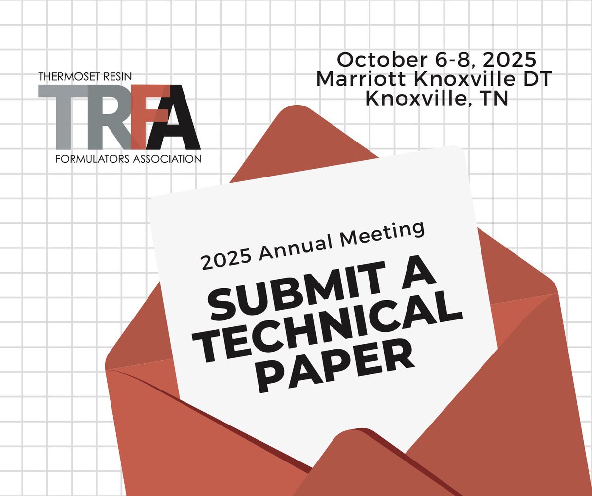 Share your expertise, contribute to the discussion, and help advance knowledge in the field! Submit a technical paper for presentation at #TRFA2025 ow.ly/gt4R50W2S8w
